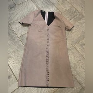 Suede dress